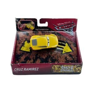 Disney Pixar Cars 3 Crazy 8 Crashers Cruz Ramirez 1:55 Scale Vehicle Mini Figure